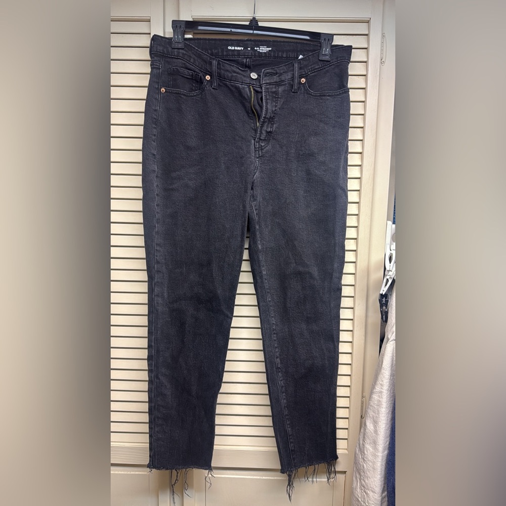 Dark Gray Denim Jeans